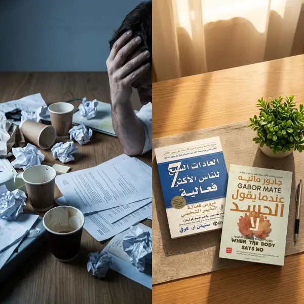 عندما يقول الجسد لا + العادات السبع