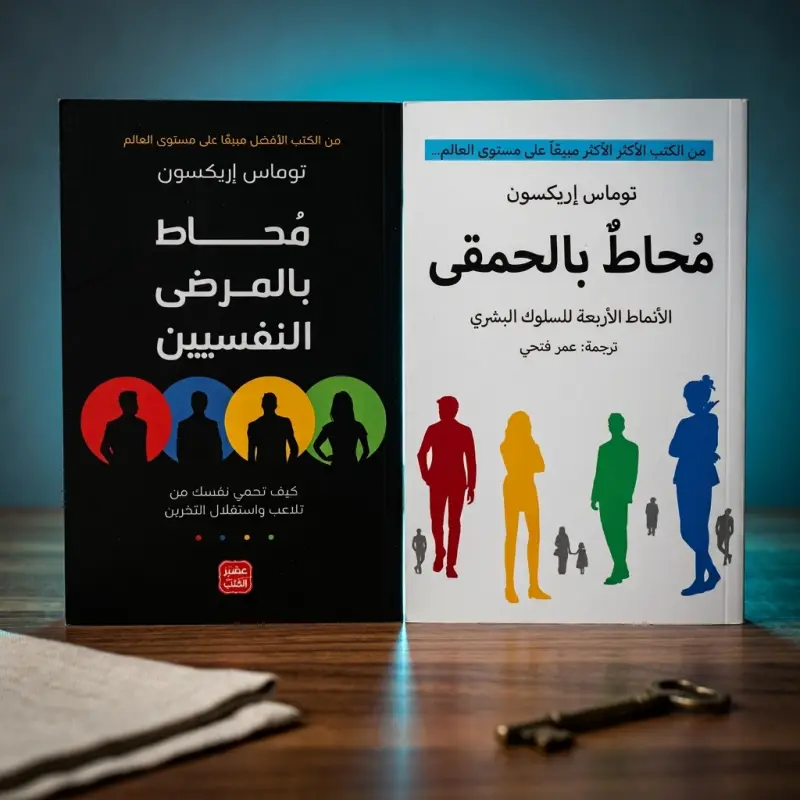 محاط بالمرضى النفسيين + محاط بالحمقى — توماس إريكسون