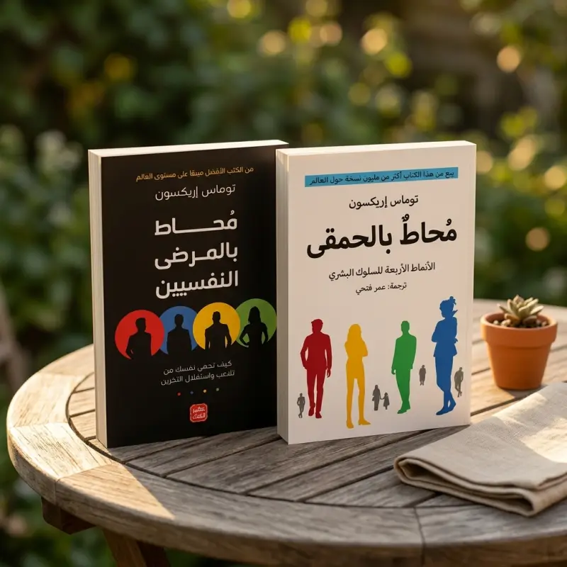 محاط بالمرضى النفسيين + محاط بالحمقى — توماس إريكسون