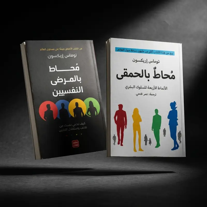 محاط بالمرضى النفسيين + محاط بالحمقى — توماس إريكسون