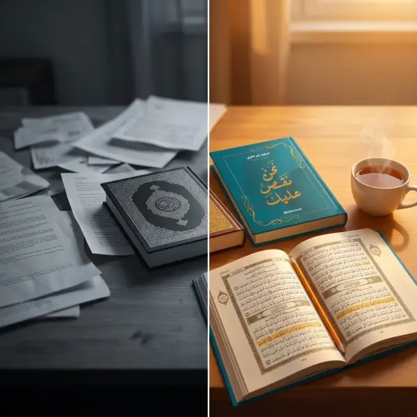 نحن نقص عليك + وبالحق أنزلناه