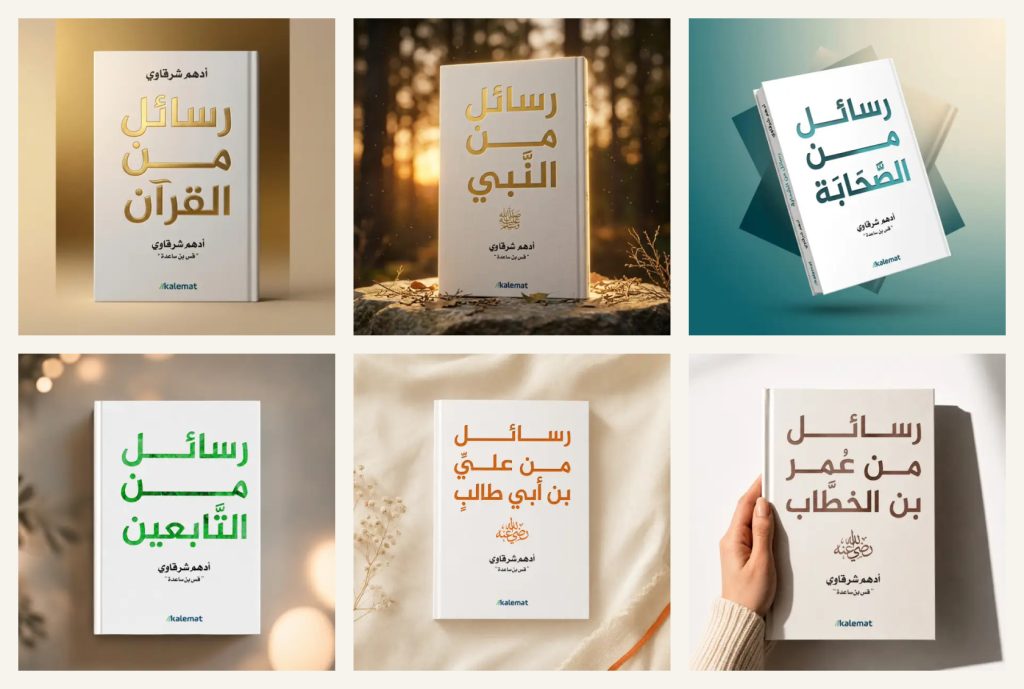 باقة رسائل أدهم شرقاوي الكاملة — 6 كتب